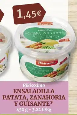 Masymas RIKISSSIMO Ensaladilla patata zanahoria y guisante oferta