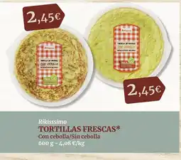 Masymas RIKISSSIMO Tortillas frescas oferta