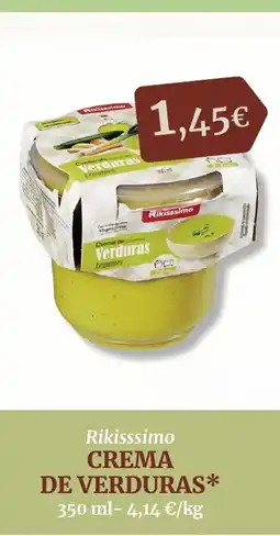 Masymas RIKISSSIMO Crema de verduras oferta