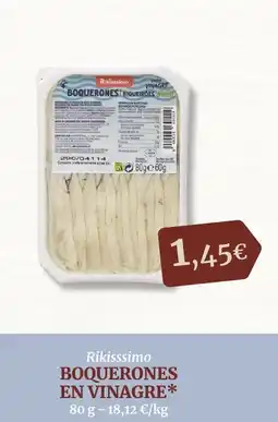 Masymas RIKISSSIMO Boquerones en vinagre oferta