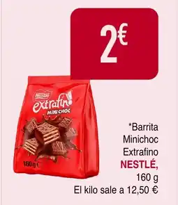 Masymas NESTLÉ Barrita Minichoc Extrafino oferta