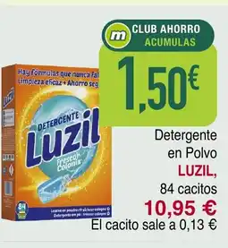 Masymas LUZIL Detergente en Polvo oferta
