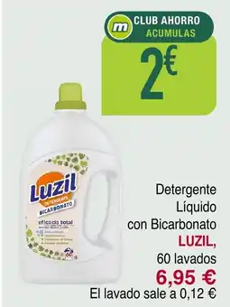 Masymas LUZIL Detergente Líquido con Bicarbonato oferta