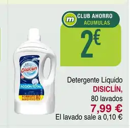 Masymas DISICLÍN Detergente Líquido oferta