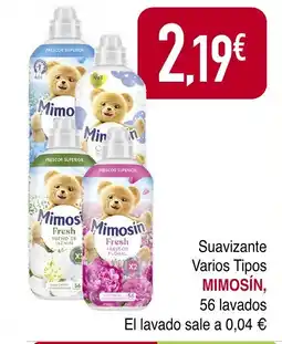 Masymas MIMOSIN Suavizante Varios Tipos oferta