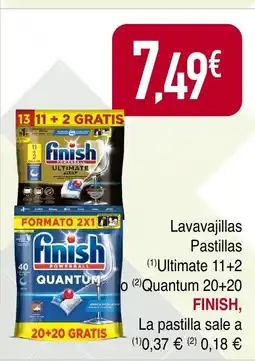 Masymas FINISH Lavavajillas Pastillas oferta