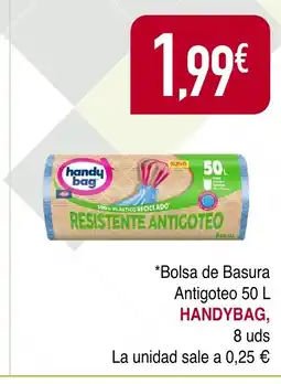 Masymas HANDY BAG Bolsa de Basura Antigoteo oferta