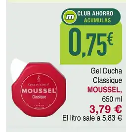 Masymas MOUSSEL Gel Ducha Classique oferta
