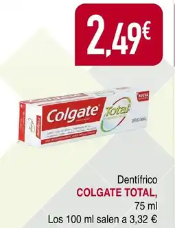 Masymas COLGATE TOTAL Dentifrico oferta