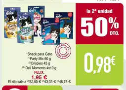 Masymas FELIX Snack para gato oferta
