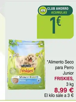 Masymas FRISKIES Alimento Seco para Perro Junior oferta