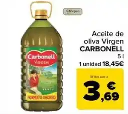 Carrefour CARBONELL Aceite de oliva Virgen oferta