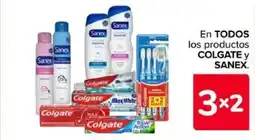 Carrefour COLGATE y SANEX En todos los productos oferta