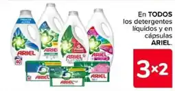 Carrefour ARIEL En todos los detergentes líquidos y en cápsulas oferta