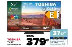 Carrefour TOSHIBA TV 55" 55QV3463DG oferta