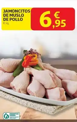 Alcampo Jamoncitos de muslo de pollo oferta