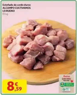 Alcampo Estofado de cerdo duroc alcampo cultivamos lo bueno oferta