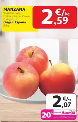 Alcampo Manzana oferta