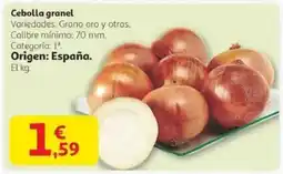Alcampo Cebolla granel oferta
