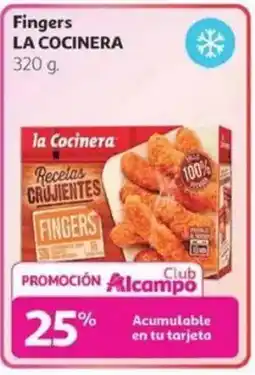 Alcampo LA COCINERA Fingers oferta