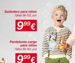 KIK Sudadera para niños oferta