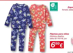 KIK Pijamas para niños oferta
