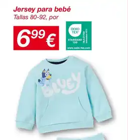 KIK Jersey para bebé oferta