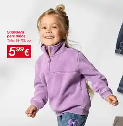 KIK Sudadera para niños oferta