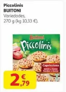 Alcampo BUITONI Piccolinis oferta