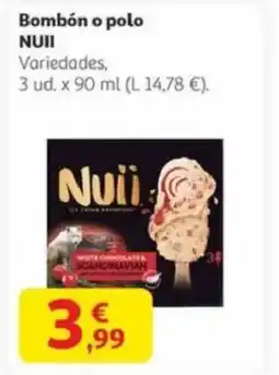 Alcampo NUII Bombón o polo oferta