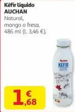 Alcampo AUCHAN Kéfir líquido oferta