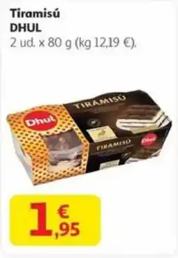 Alcampo DHUL Tiramisú oferta