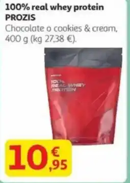 Alcampo PROZIS 100% real whey protein oferta