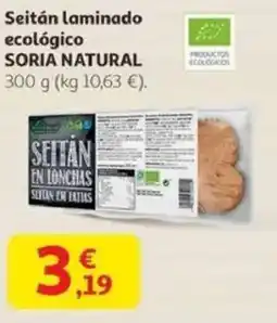 Alcampo SORIA NATURAL Seitán laminado ecológico oferta