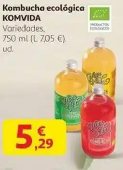 Alcampo KOMVIDA Kombucha ecológica oferta
