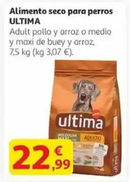 Alcampo ULTIMA Alimento seco para perros oferta