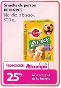 Alcampo PEDIGREE Snacks de perros oferta