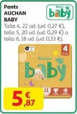 Alcampo AUCHAN BABY Pants oferta