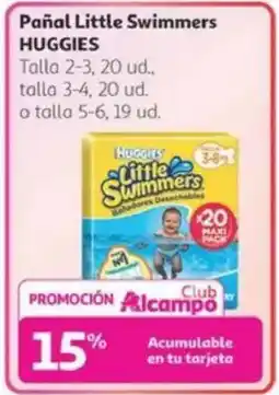Alcampo HUGGIES Pañal Little Swimmers oferta