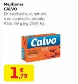 Alcampo CALVO Mejillones oferta