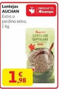 Alcampo AUCHAN Lentejas oferta