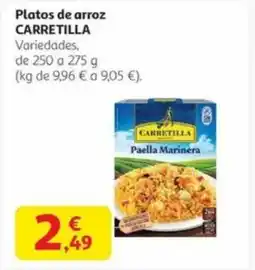 Alcampo CARRETILLA Platos de arroz oferta