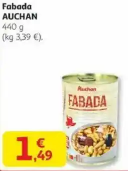 Alcampo AUCHAN Fabada oferta