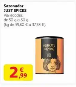 Alcampo JUST SPICES Sazonador oferta