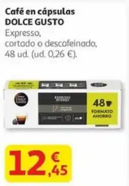 Alcampo DOLCE GUSTO Café en cápsulas oferta