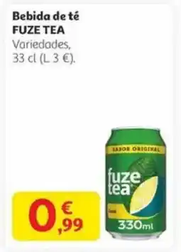 Alcampo FUZE TEA Bebida de té oferta