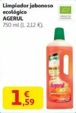 Alcampo AGERUL Limpiador jabonoso ecológico oferta