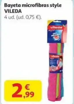 Alcampo VILEDA Bayeta microfibras style oferta
