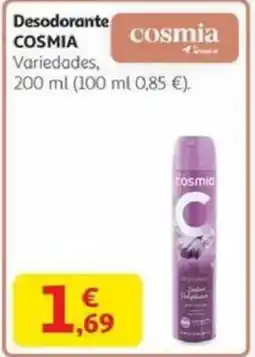 Alcampo COSMIA Desodorante oferta