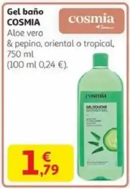 Alcampo COSMIA Gel baño oferta